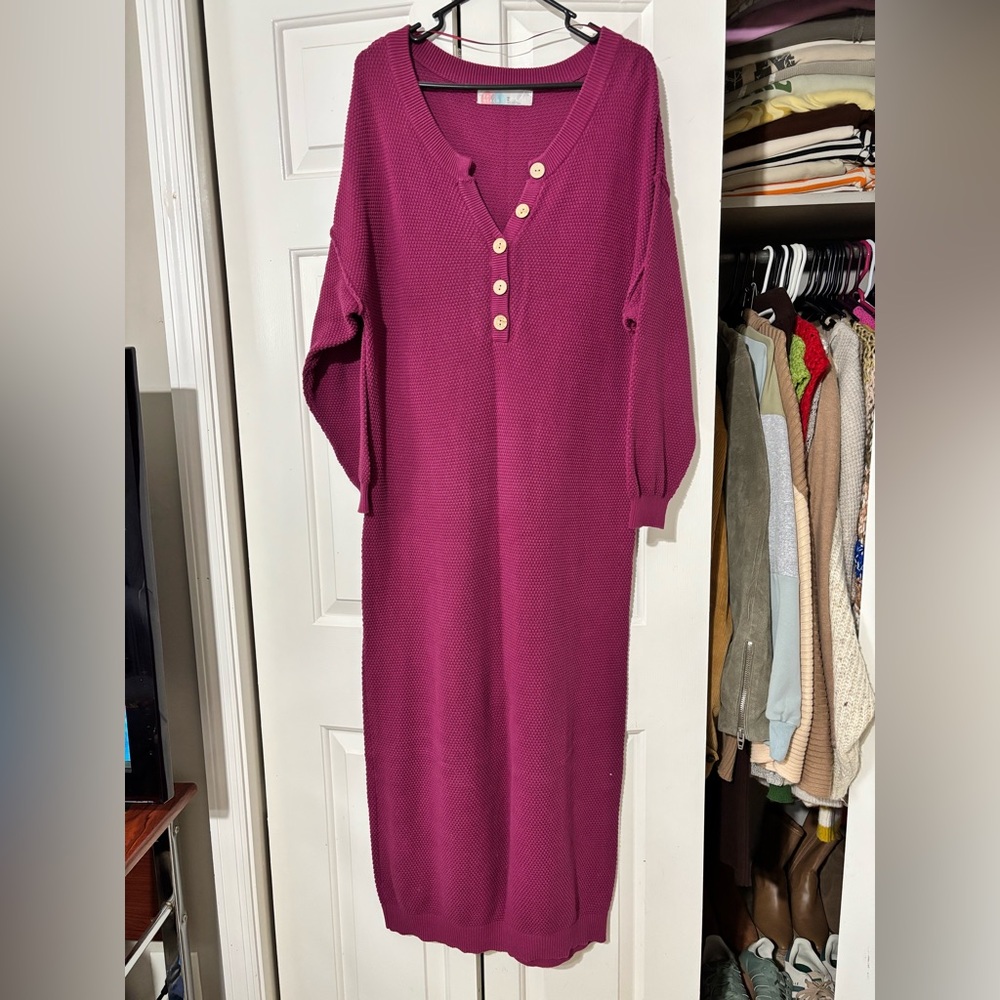 Free People Beach Hailee Sweater Dress